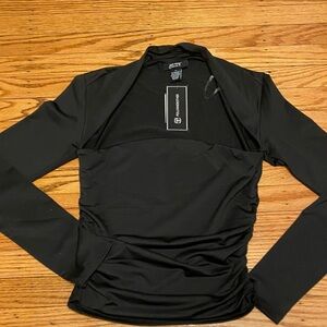 Just Polly Elegant Black Top